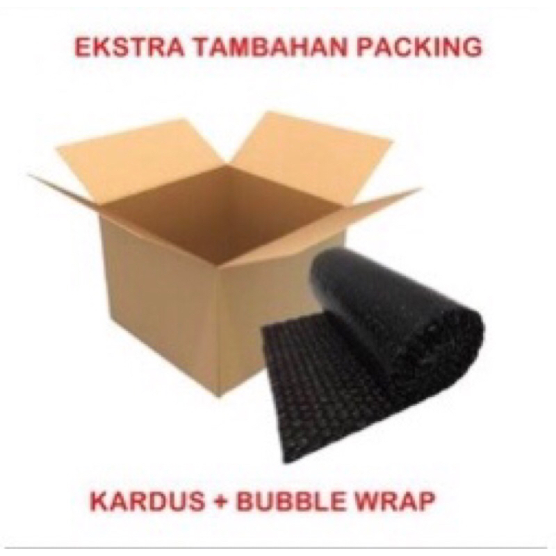 

tambahan packing agar lebih aman sampai tujuan