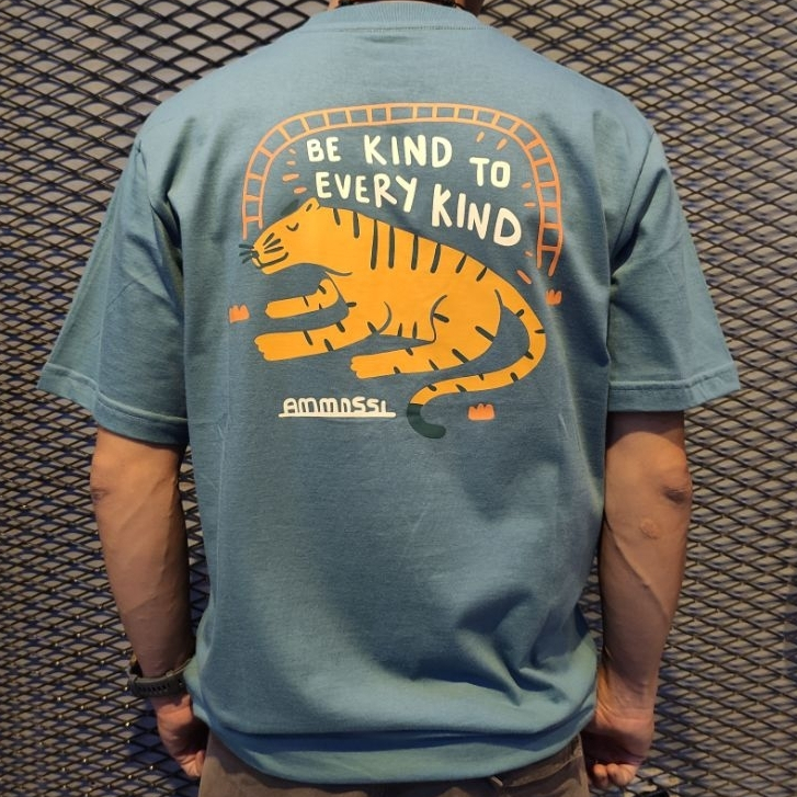 Kaos T-Shirt Ammossi Sleeping Tiger Tees
