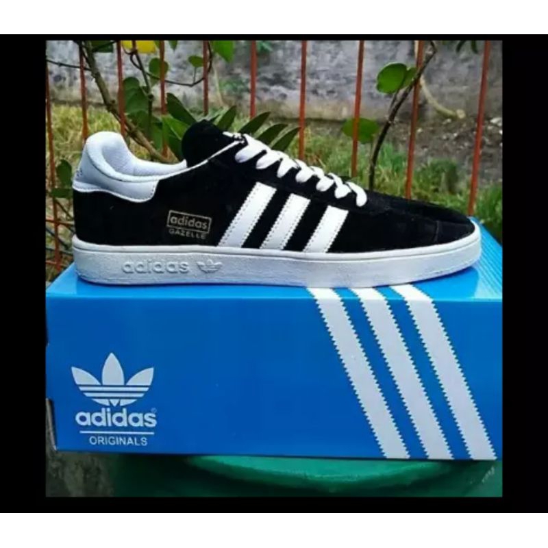 Bayar ditempat sepatu kets pria wanita new 4did4s gazelle neo terbaru/sneakers model baru 2023 adid4s Gazelle/sepatu sekolah hitam polos/sepatu sneakers sekolah full black/sneakers wanita pria hitam polos/sepatu casual/sepatu formal/sepatu trend masa kini