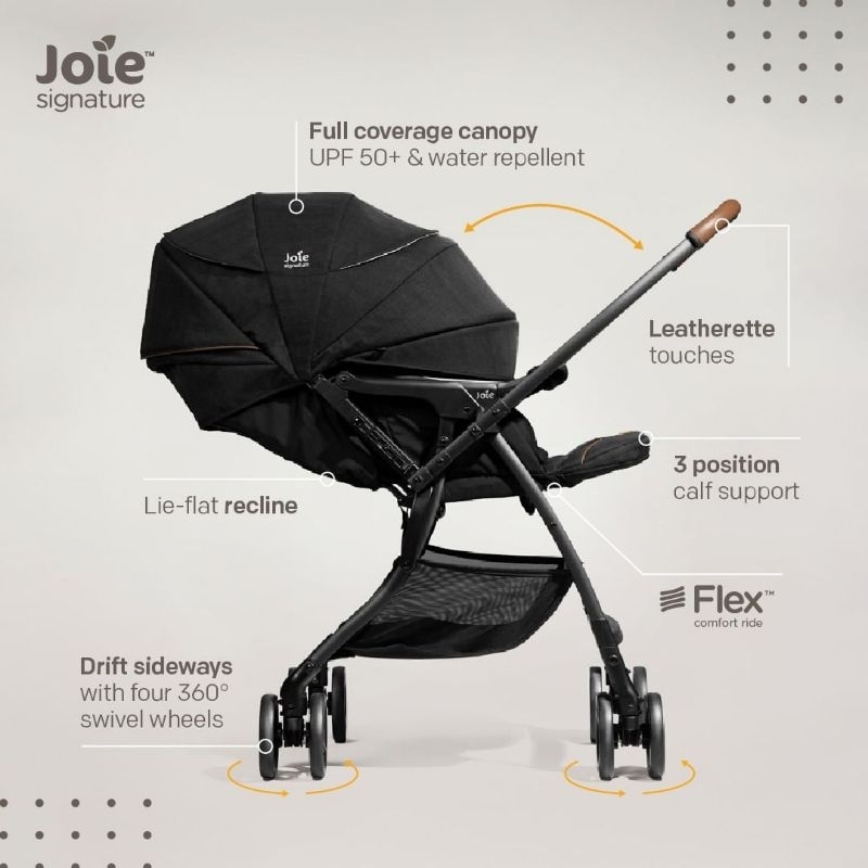 Joie Signature Sma Baggi 4WD Drift Baby Stroller | Two Way Facing Stroller