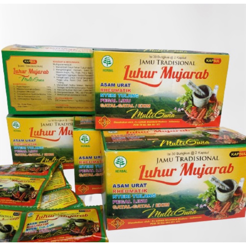 

LUHUR MUJARAB BOX ISI 30 Original
