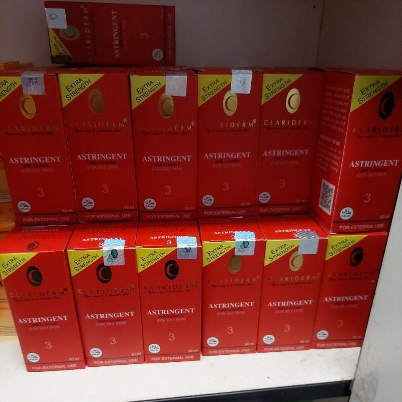 TONER CLARIDERM ASLI ORIGINAL 100% PHILIPINA(Jangan Ragu Di Jamin keaslianya &amp; Manfaatnya dah bnyk Yg Membuktikanya TER PERCAYA KUWALITASNYA)(Harga GLOSIRAN)