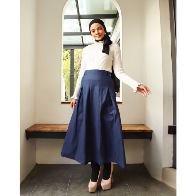 ROK WANITA PANJANG / ROK BASIC POLOS A734 - 783