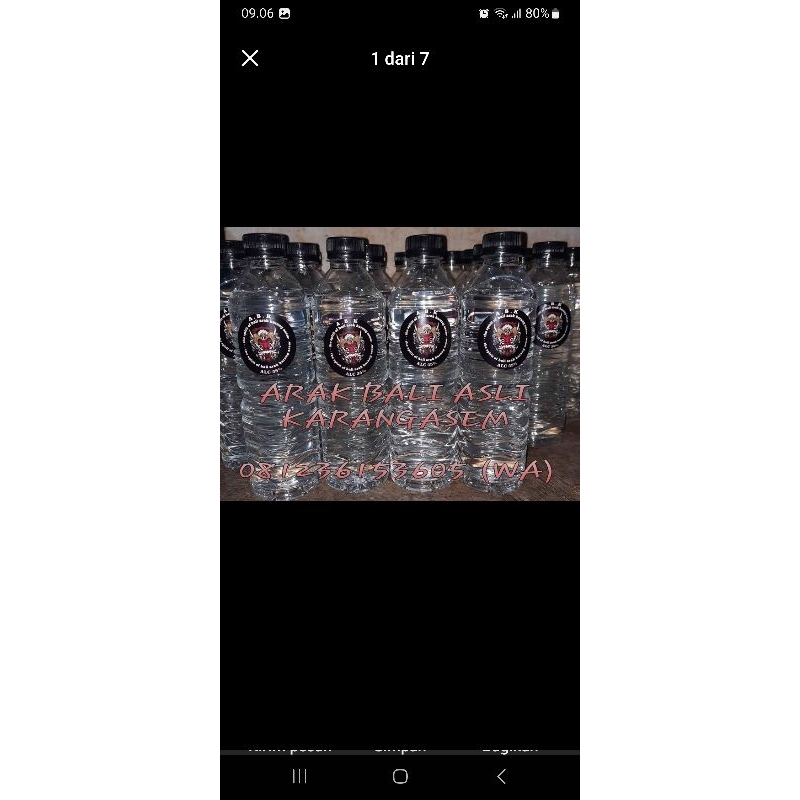 

air lontar asli karangasem bali