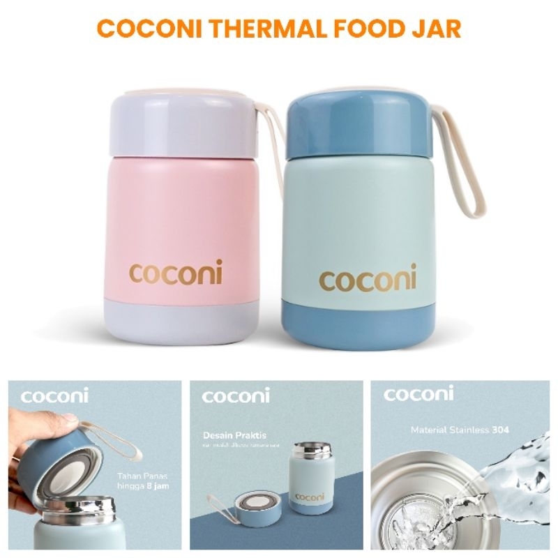 Coconi Thermal Food Jar Thermos / Termos Makan Sup Anak