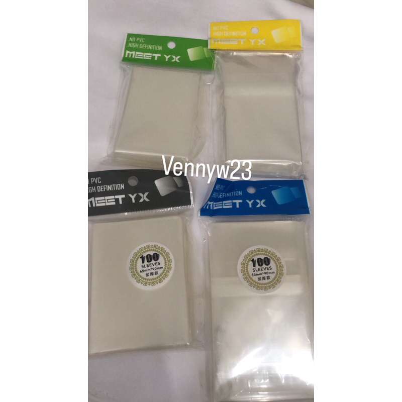 [100sheet] meet yx sleeve Photocard sleeve seal/meet yx sleeve no seal/inner sleeve photocard