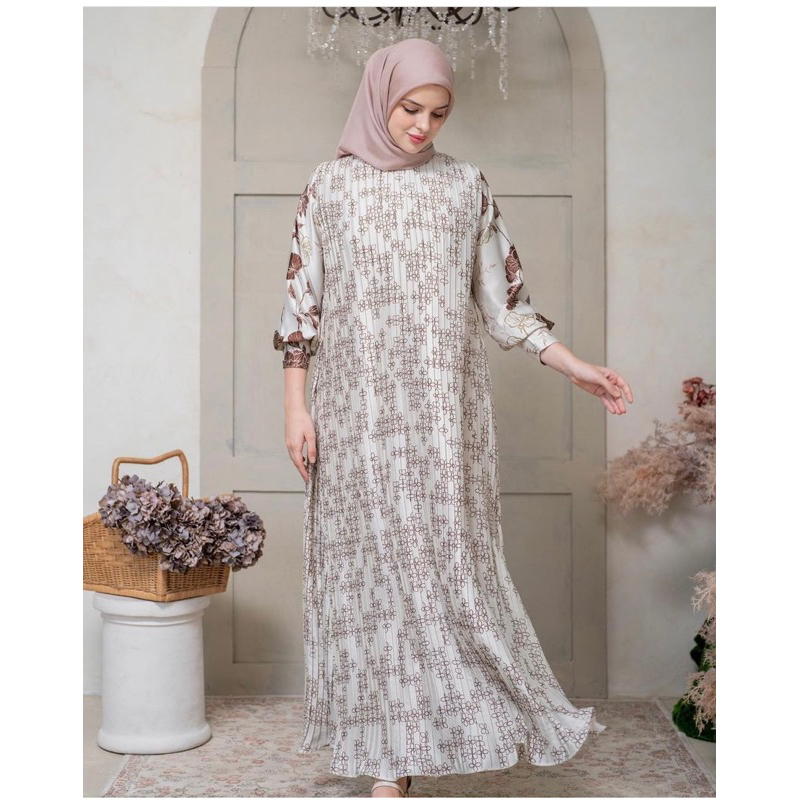 Asha Pleats Dress by HL