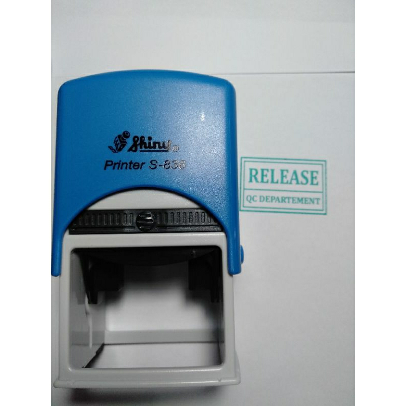 

Stempel Shiny S836 + Costum design/Tulisan