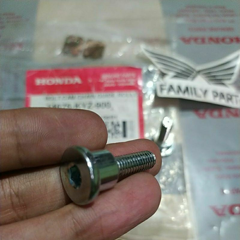 Bolt Camchain Guide Roll Baut Rol Kamprat Blade Supra X 125  Helm In Fi 14675-KYZ-900 14675KYZ900