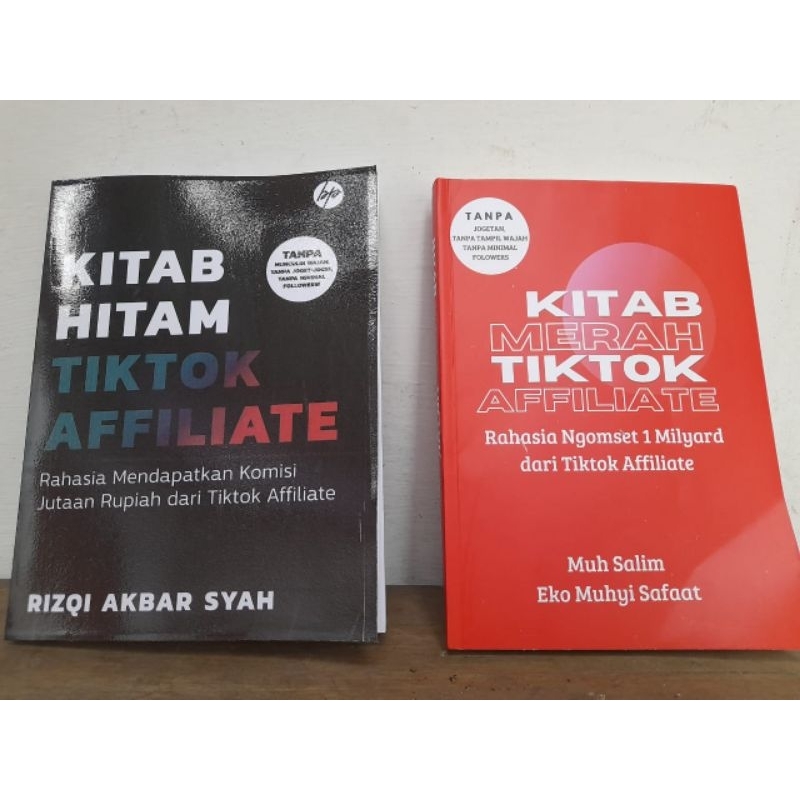 Kitab Merah Tiktok Affiliate-Kitab Hitam Tiktok Affiliate Lengkap