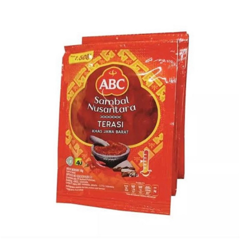 

Sambal Nusantara Terasi ABC Sachet