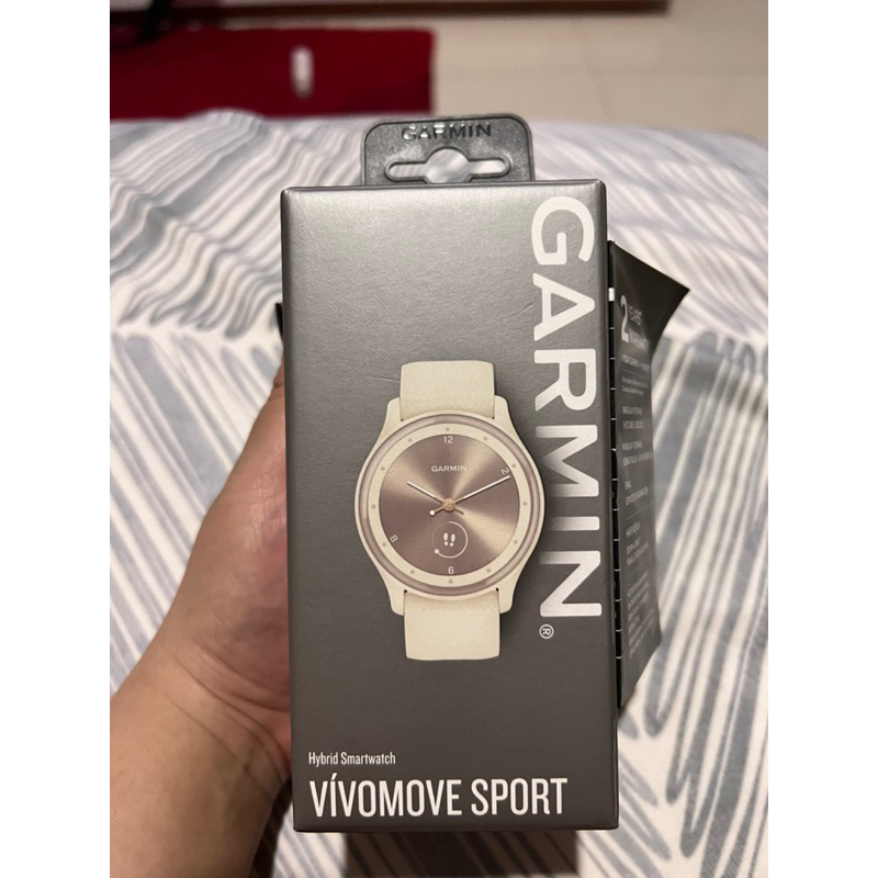BNIB Garmin Vivomove Sport IVORY & GREY