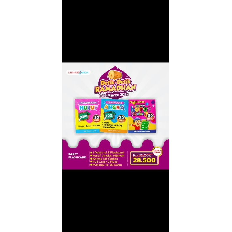 

flashcard huruf angka hitung