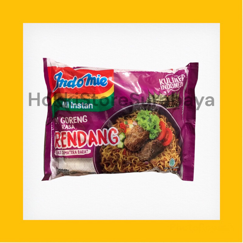 

Mie Indomie Goreng Rendang