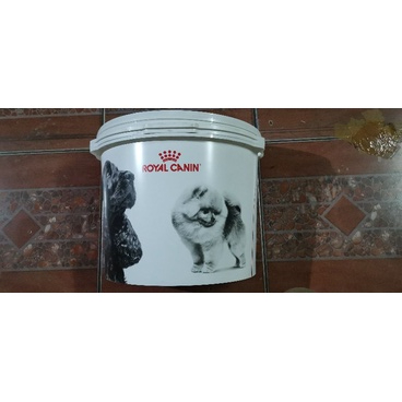 Tempat penyimpanan makanan kucing anjing royal canin Container - BESAR