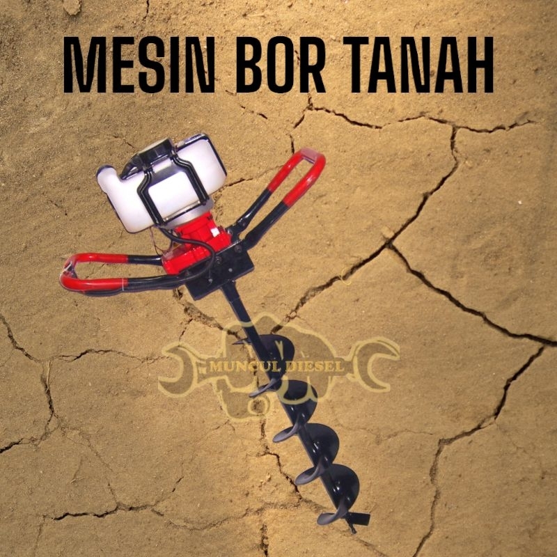 MESIN BOR TANAH BIOPORI EARTH AUGER MATSUMOTO MED 680  + MATA AUGER