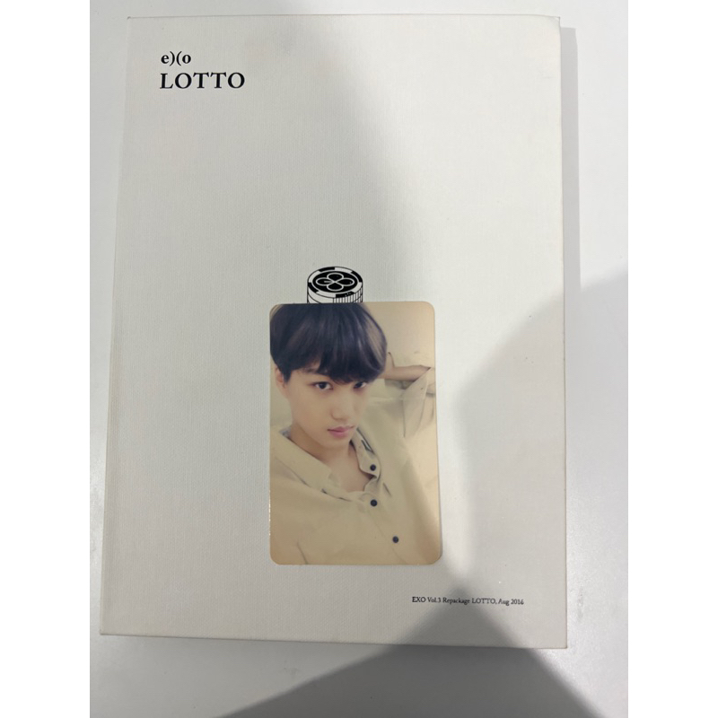 (READY) OFFICAL ALBUM EXO LOTTO KAI (PC&ALBUM)