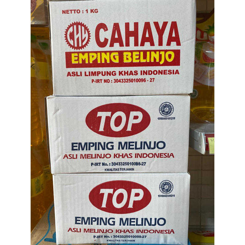 

Emping Belinjo Kotak 1kg/ Melinjo/ Kemasan Kotak