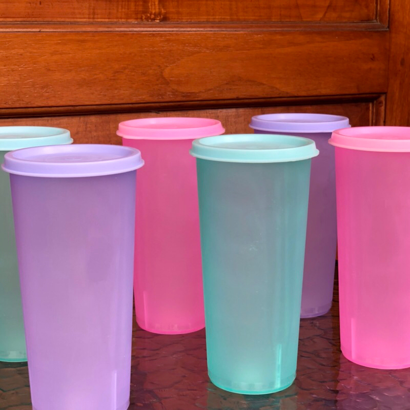 gelas tutup lemony | gelas minum tutup | botol minum warna pastel lucu | botol minum plastik