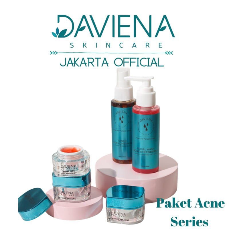 DAVIENA SKINCARE GOLD/ GLOW/ ACNE SERIES