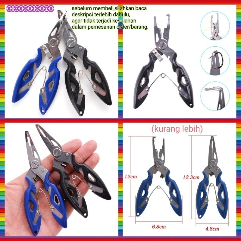 tang split ring utk aksesoris minnow / popper