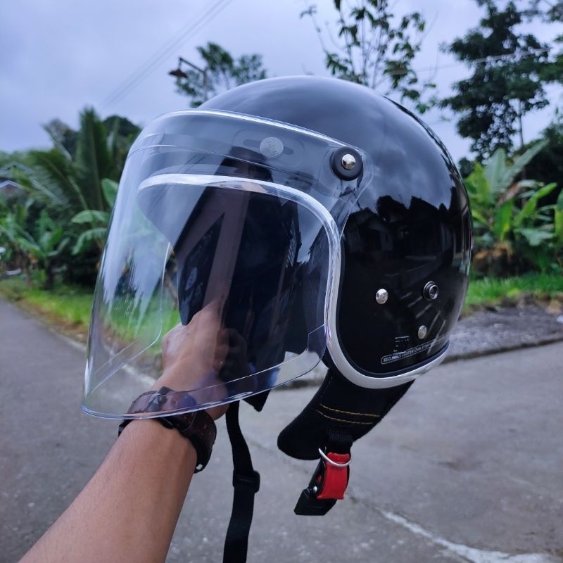 HELM BOGO DEWASA FULL HELER SNI