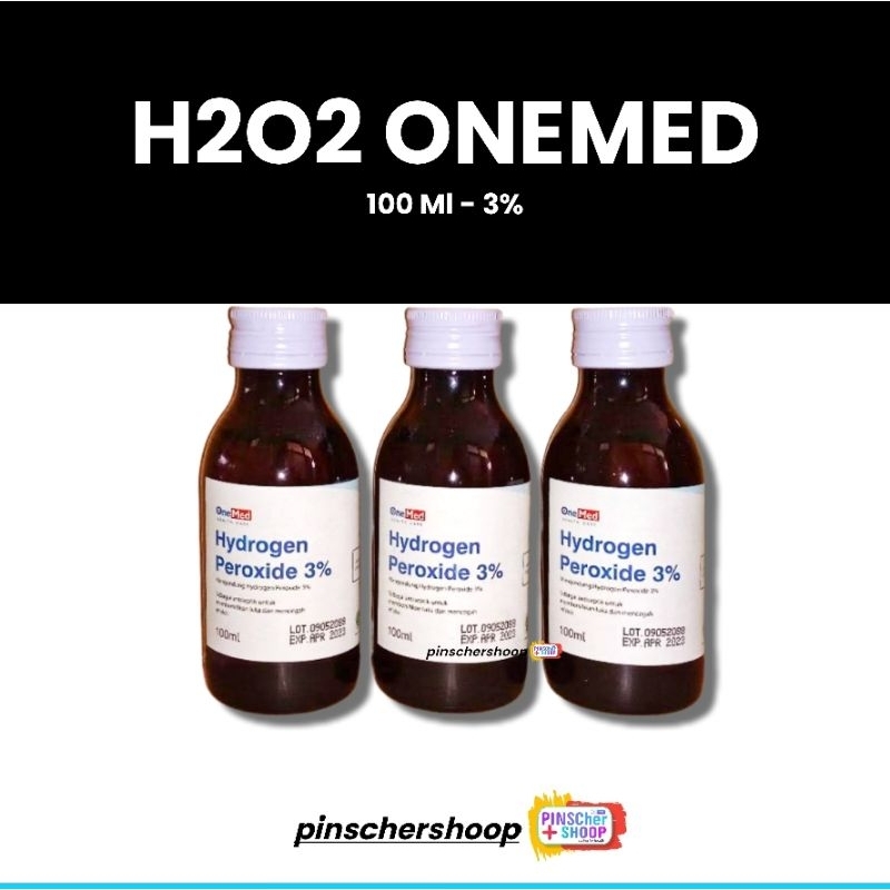 PEHIDROL 3% ONEMED PEMBERSIH LUKA [H2O2] 100 ML / BOTOL