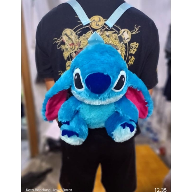 tas boneka stitch.tas gendong/ransel