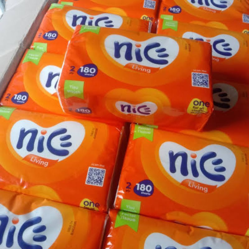 Tisu wajah 250lembar/ tisu wajah 180lembar/ tisu nice 250lembar/ tisu nice 180lembar