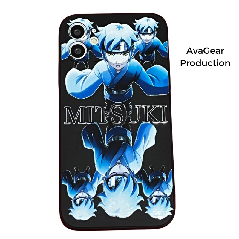 Boruto X Mitsuki Case High Material Softcase TPU Compatible With iPhone Android Redmi Samsung Oppo Vivo Realme Poco