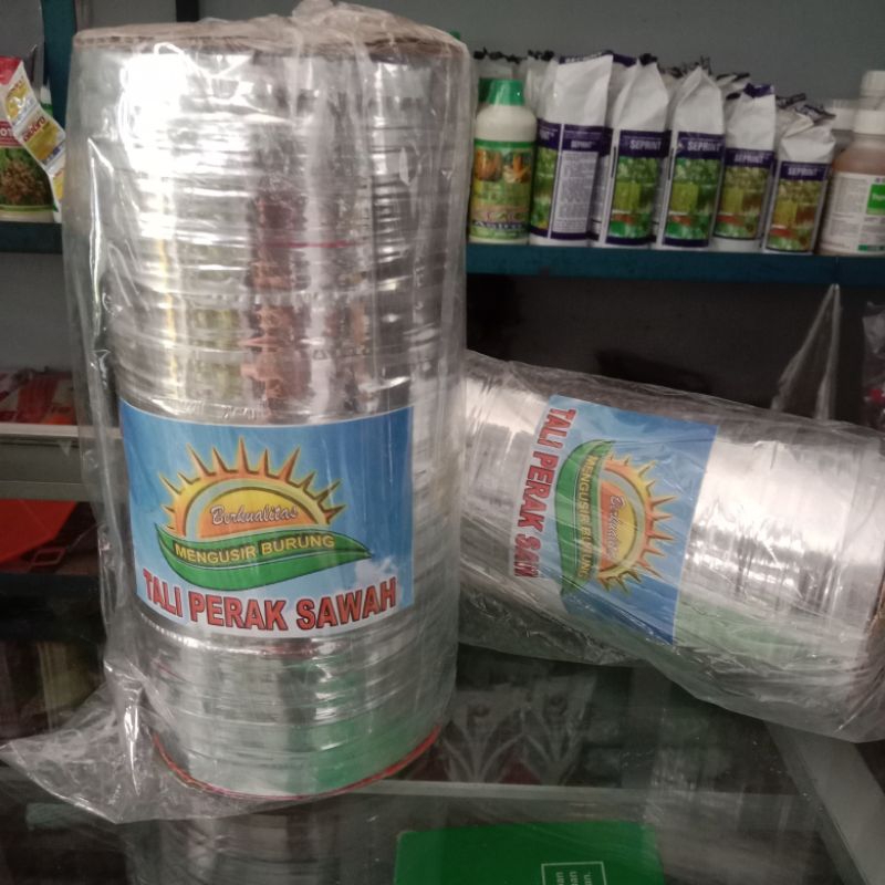 TALI PERAK/tali burung /tali burung disawah/tali pergusir burung /tali perak burung