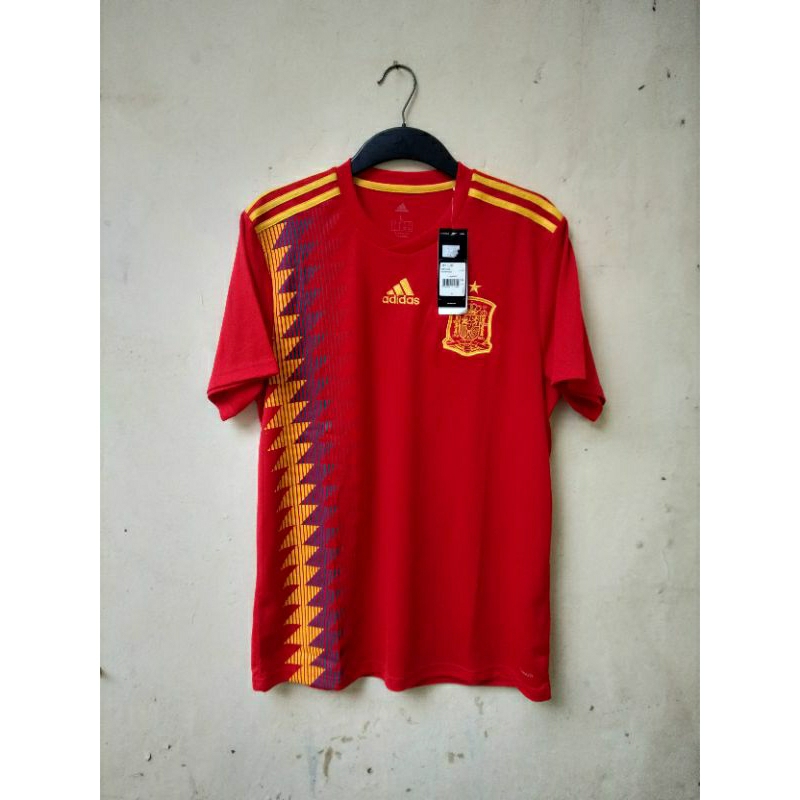 Jersey Baju Bola Spanyol Spain Home Piala Dunia World Cup 2018 Original Adidas Baru New