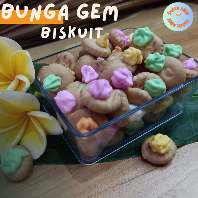 

BUNGA GEM / PLAKENIK /SNACK KILOAN