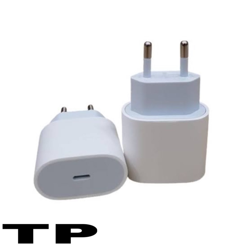 Batok Adaptor Kepala Cas Iphone 20watt Tipe C To Lightning Fast Charging