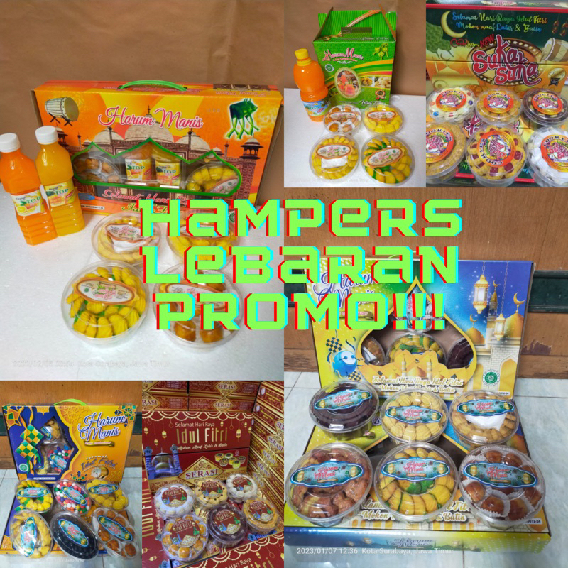 

hampers Lebaran kue kering