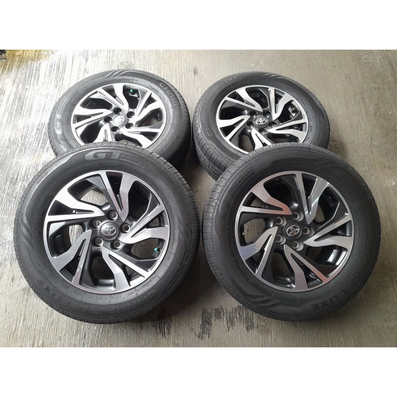 Velg Mobil Bekas Ring 16 Baut 5x114 Original Ban Copotan Mobil Standar Innova Peketan Ban Velg R16 S