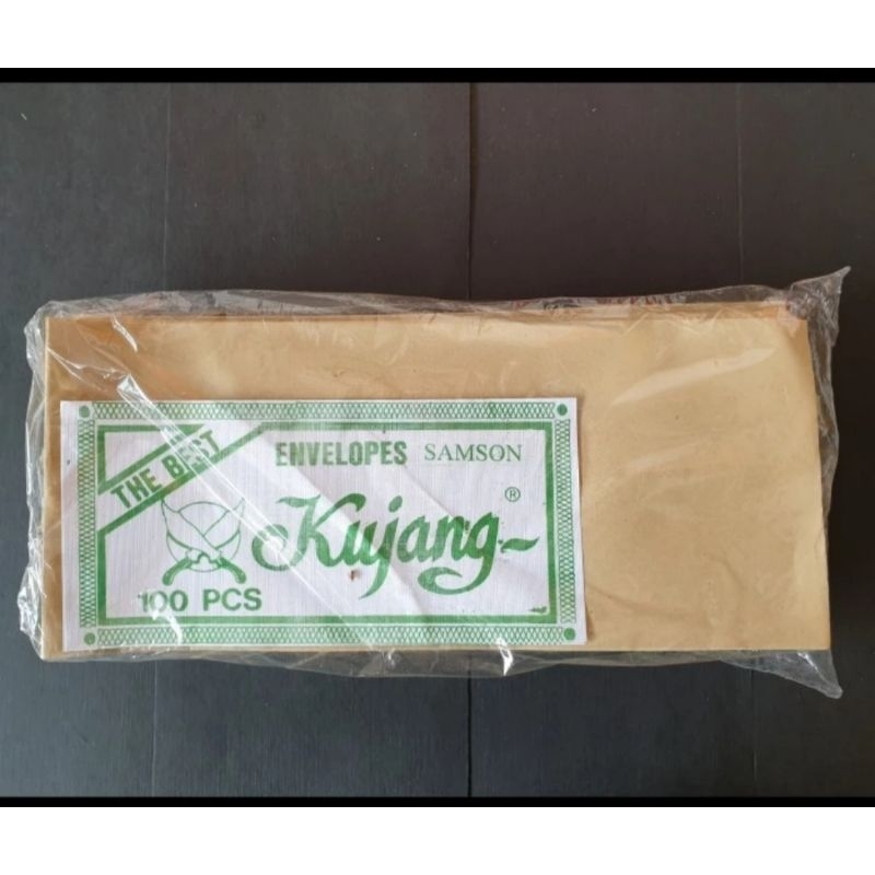 

Amplop Samson Kraft KUJANG B uk. Cabinet isi 100 lbr