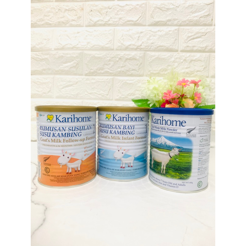 

Susu Goat Whole Milk Powder / Susu kambing karihome 400g