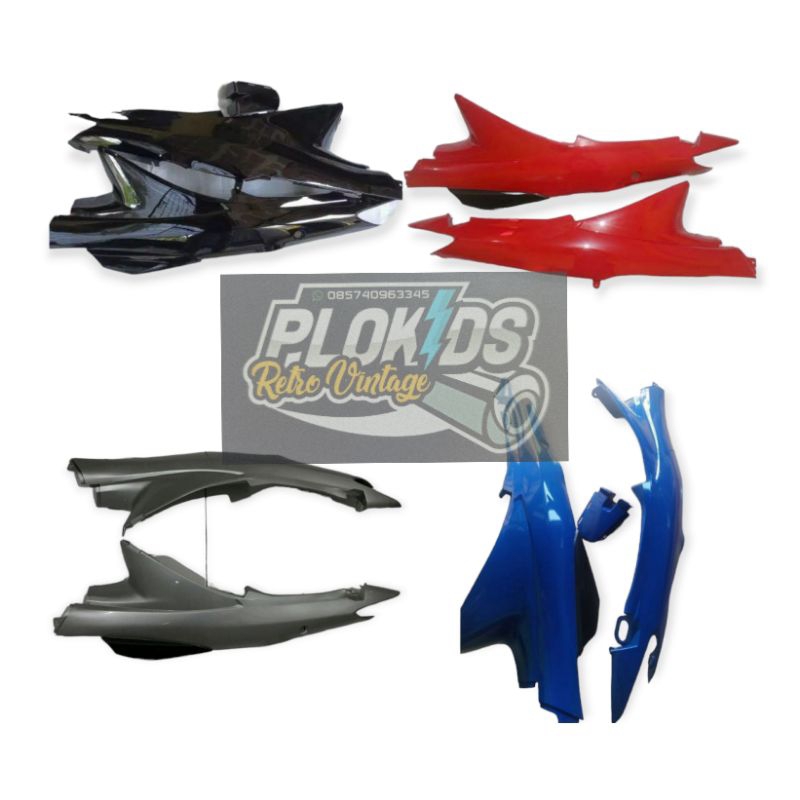 Cover Body Belakang Kanan Kiri Shogun 125 R Shogun SP