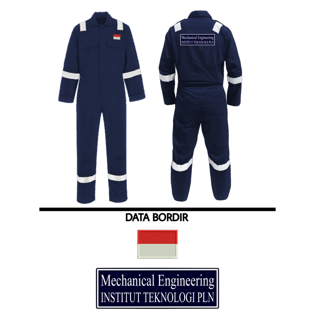 PO Pelayaran Bordir Wearpack Safety / Seragam Kerja