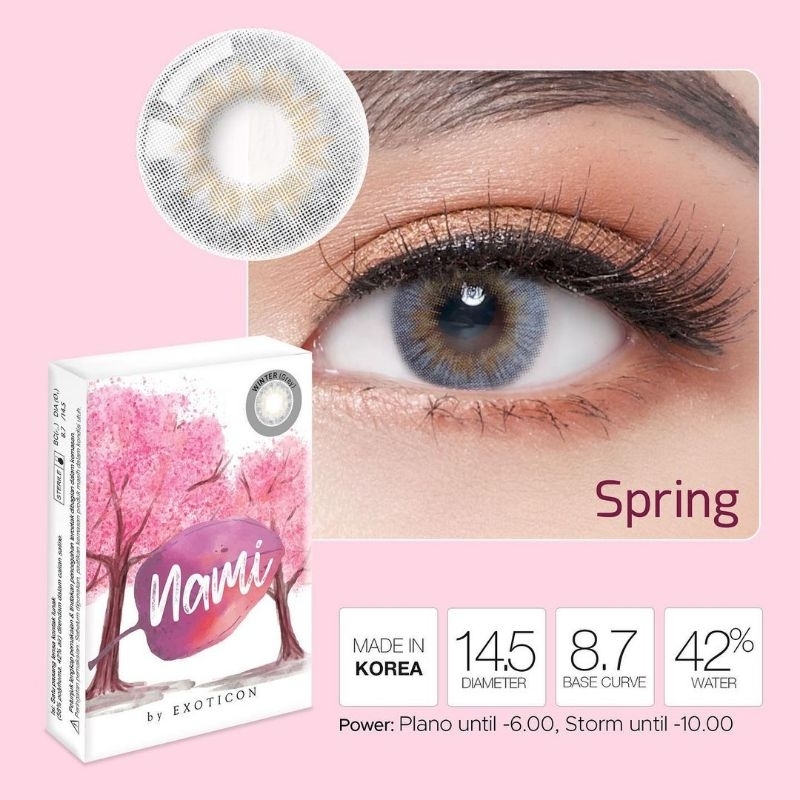 SOFTLENS X2 NAMI EXOTICON NORMAL MINUS s.d -6.00 Made In Korea