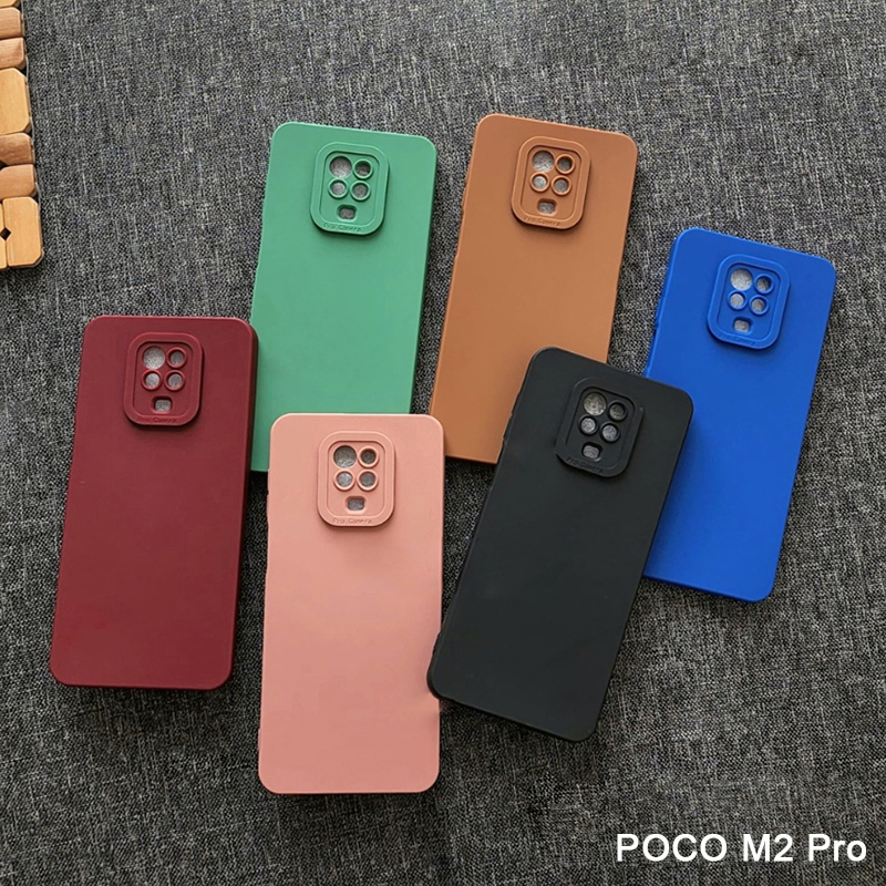 Softcase POCO M2 Pro Case 3D Pro Camera Gel Silika Casing