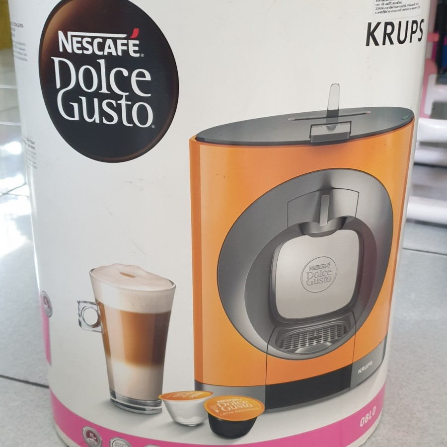 Nescafe Dolce Gusto Oblo Krups 2nd line new / 0.8l orange Alat Kopi Rumah Murah Second