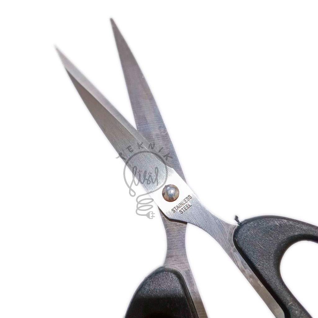 

GUNTING RUNCING SEDANG PANJANG TAJAM STAINLESS 304 ZZONE HITAM MURAH