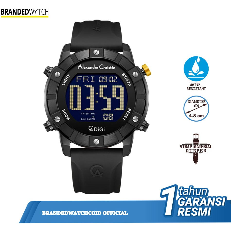 Jam Tangan Alexandre Christie / Alexander Pria AC 9373 Original