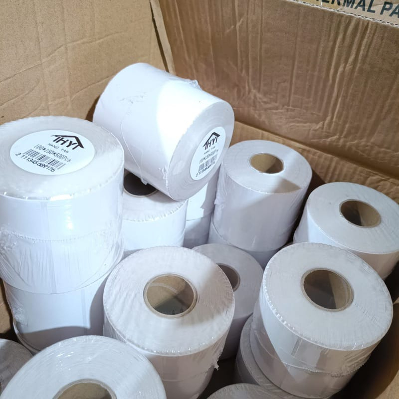 

kertas termal lebel ukuran 100x150 cm isi 500 lembar