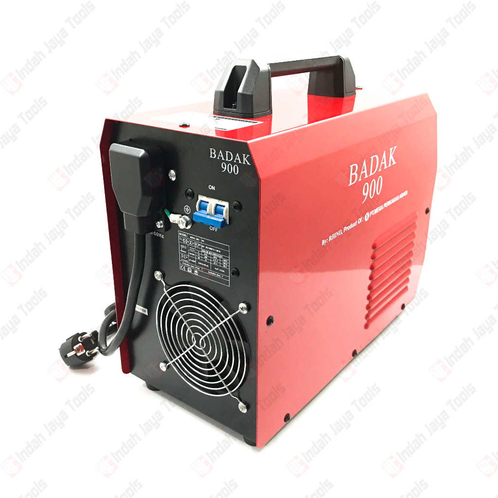 BADAK 900 RHINO 1 Phase Mesin Las MMA 300 Listrik Inverter Welding