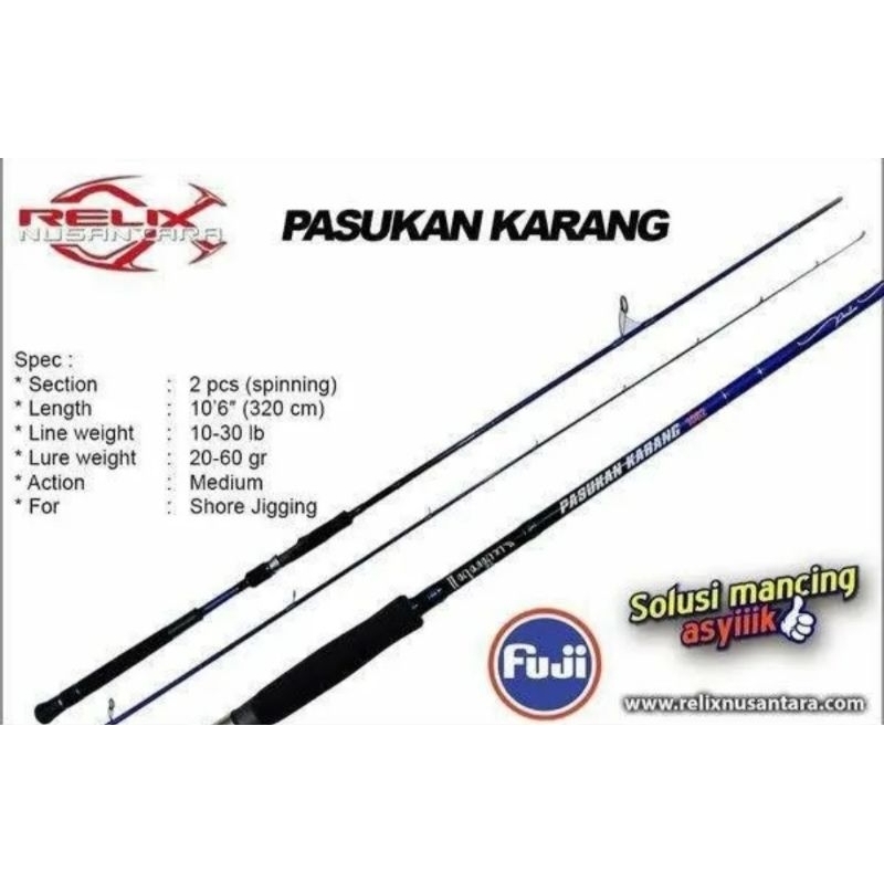 Joran Relix Nusantara Pasukan Karang 1062
