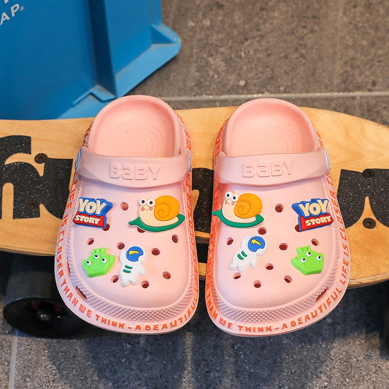 Glorykidz SH2239 DIY Sendal baim bapao anak yoy stori bahan karet nyaman empuk high quality model terbaru premium sol tinggi 3 cm size 14 - 22 cm usia 1 - 12 tahun