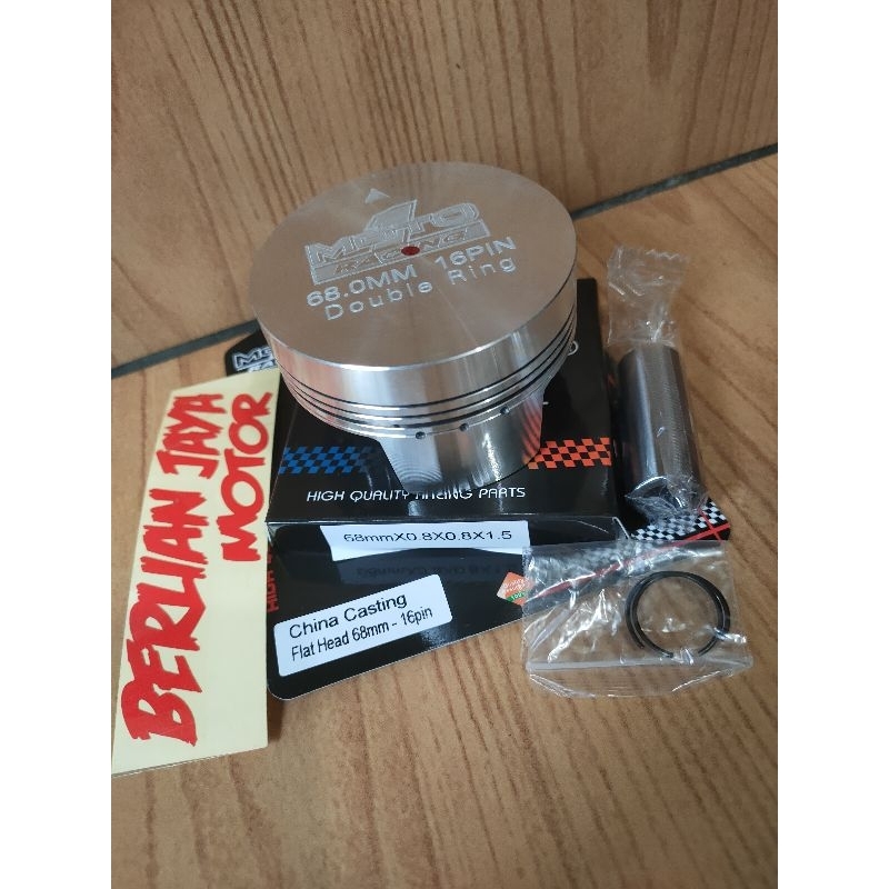 Seher/piston kit moto 1 uk 66/68/69/70 pin 16 double ring satria fu 150